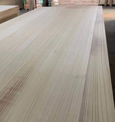 FSC 100% gecertificeerd 3mm-50mm Paulownia houten plaat voor de vervaardiging van meubels op maat