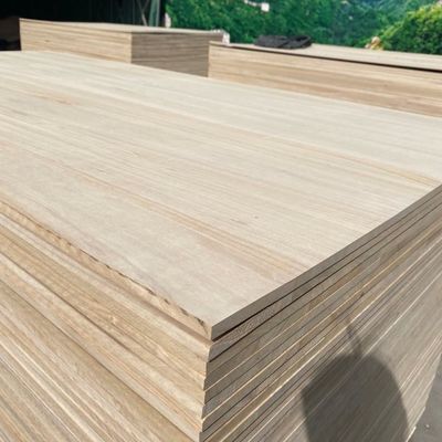 12 mm dikte massief houten plaat Paulownia houten panelen met een dichtheid van 280-300 kg/cbm