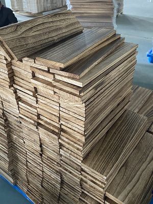 Vintage gebrande paulownia-planken voor drijvende houten planken Projectoplossingsmogelijkheden