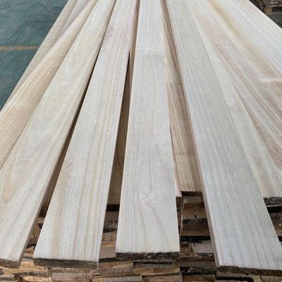 280-300 kg/cbm Dichtheid Paulownia houten panelen in maat voor milieuvriendelijke meubels