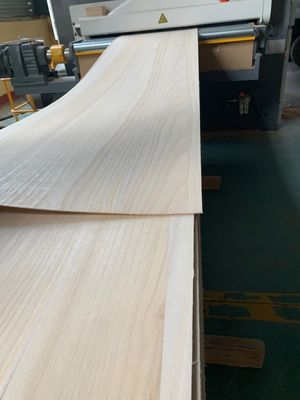 5 mm dikte solide paulownia hout met productietijd 5-15 dagen in natuurlijke kleur