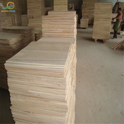 1220x2440mm Paulownia hout op maat van Qingfa