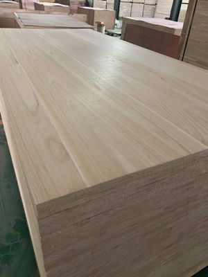 1220x2440mm Paulownia hout op maat van Qingfa