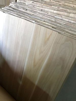 2440x1220 of 1200x600 Grootte 12 mm Compressed Paulownia Wood Board met FSC Certificate