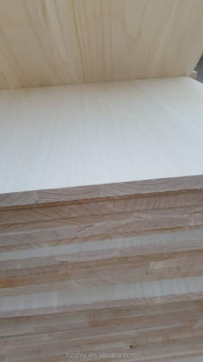 Inspectie ter plaatse Service na verkoop Qingfa Soft Wood Solid Wood Board door Paulownia