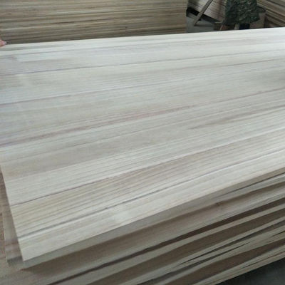 Contemporary Design Style Solid Wood Panels Paulownia Wood Board Grade AB van Qingfa