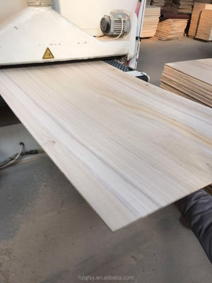 Contemporary Design Style Solid Wood Panels Paulownia Wood Board Grade AB van Qingfa