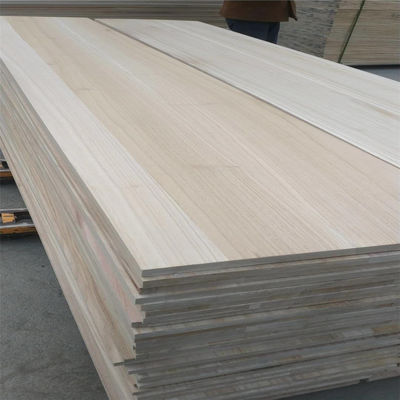 Borden van massief hout Paulownia Houtplaten voor projectoplossingen