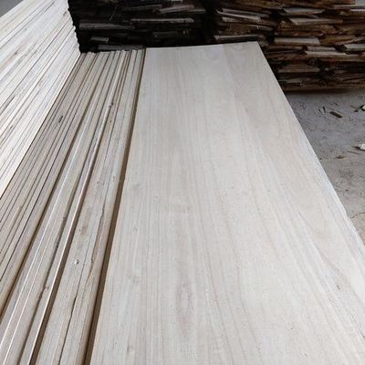 Borden van massief hout Paulownia Houtplaten voor projectoplossingen