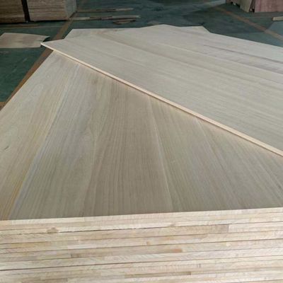 Maashout Paulownia Houten plaat voor ambachten Natuurlijke kleur 1220x2440mm